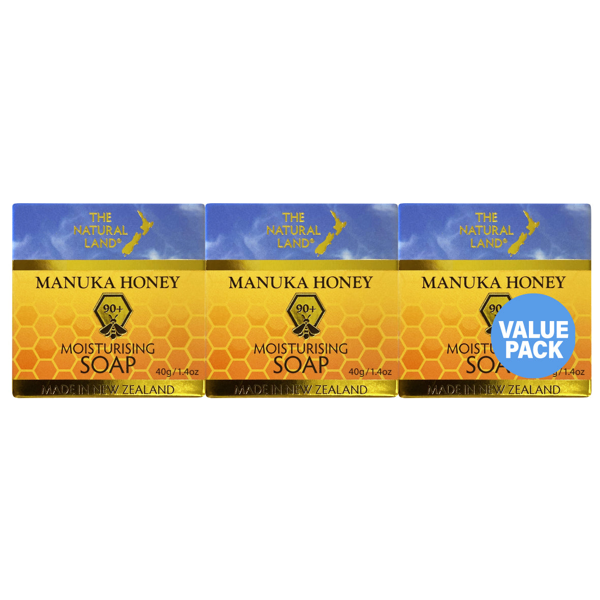 Manuka Honey Soap 3pk