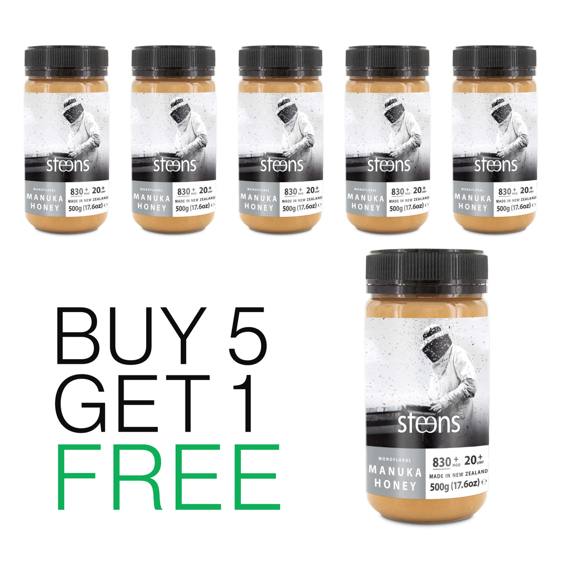 Steens Wellbeing Raw Manuka Honey