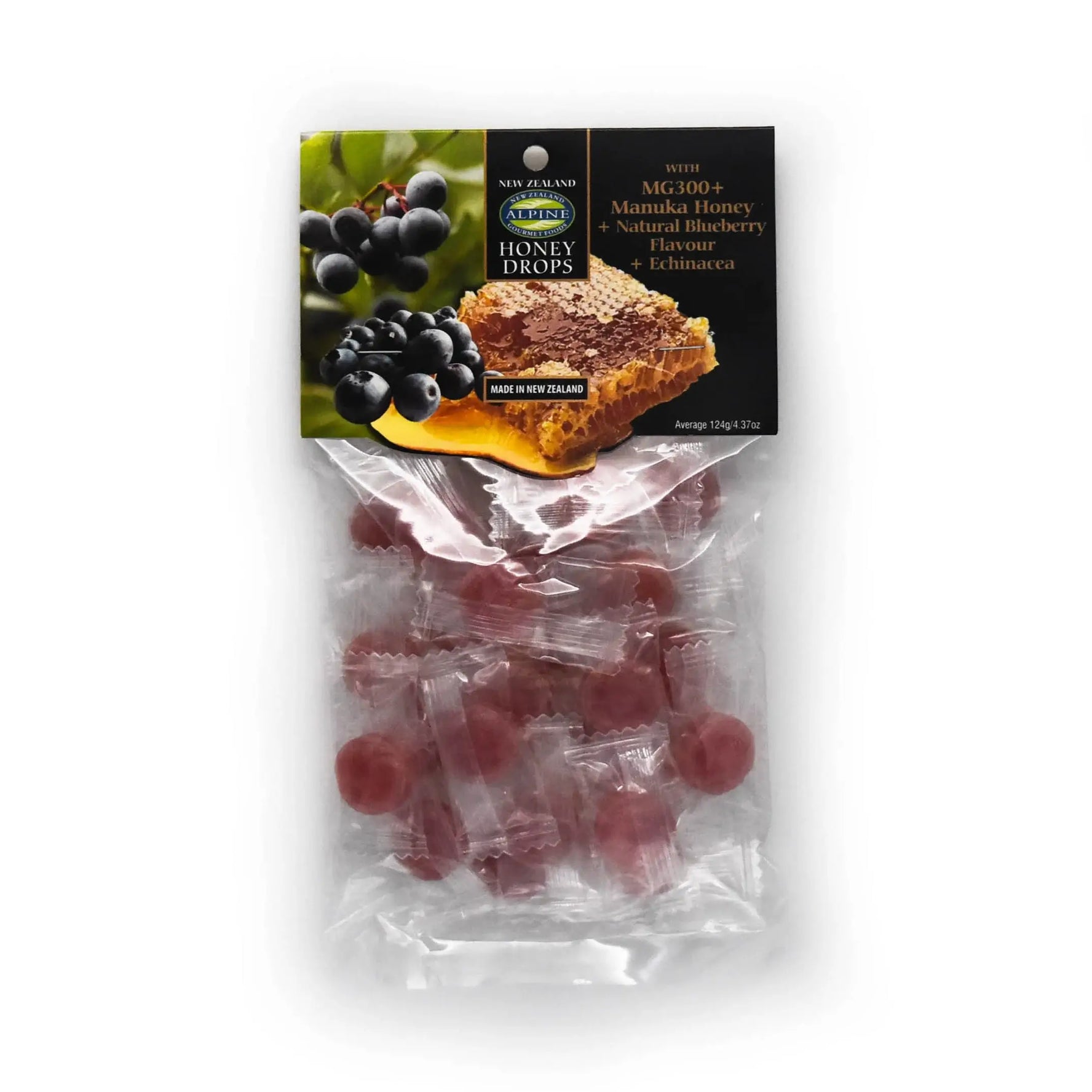 New Zealand Active 10+ Manuka Honey and Blueberry with Echinacea Lozenges