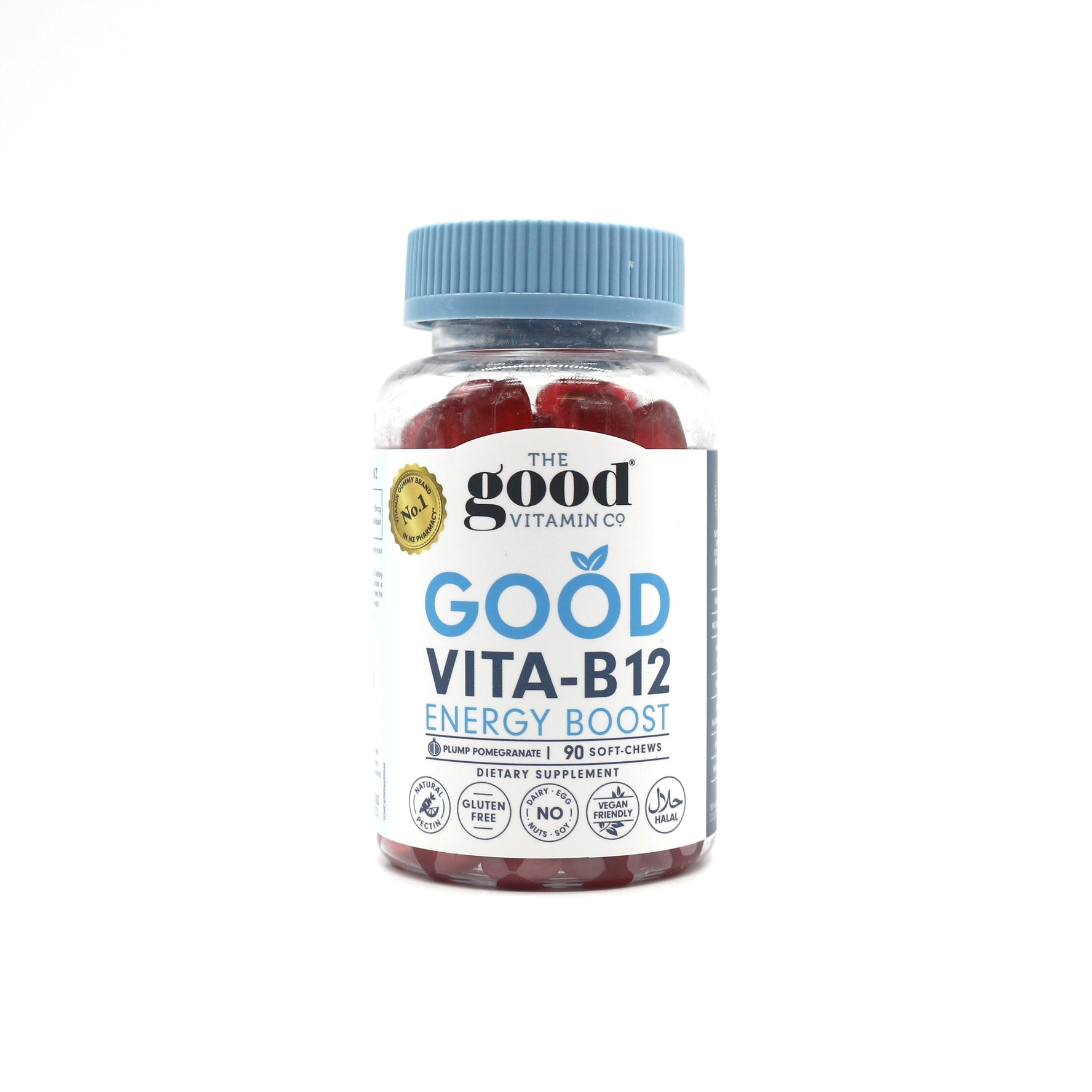 Clearance｜Vitamin B12 Supplement – Energy Boost Soft Gummies (90 Gummies)