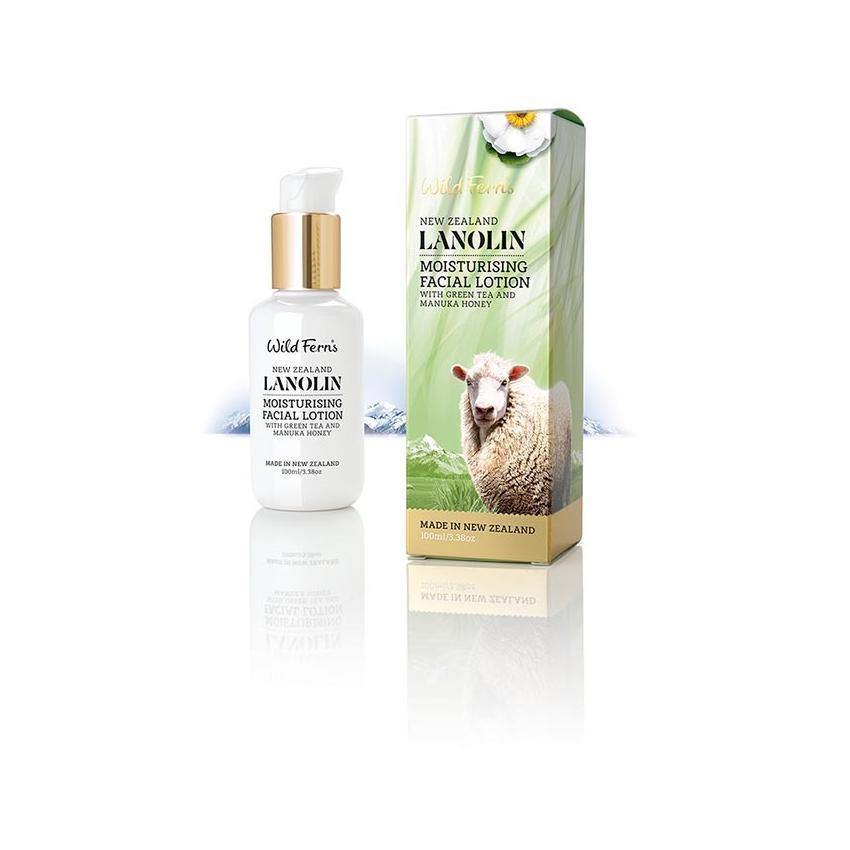 Wild Ferns Lanolin Moisturising Facial Lotion with Green Tea and Manuka Honey (100ml) - Function: Facial Lotion, Ingredient: Evening Primrose Oil, Ingredient: Green Tea, Ingredient: Lanolin, Ingredient: Manuka Honey, Price  $7-$50, Vendor  Parrs/Wild Ferns, Vendor: Wild Ferns, ƟîÆ?ÏƟ®Ɵ?Ɵ?Æ?­Ɵ¬ƟüÆ?§(Wild Ferns) Ɵ¸Ɵ?Ɵ¦Ɵü Ɵ½Æ?ÏÆ?ûƟ�ƟœƟ¸Æ?ÏÆ?÷ƟüÆ?øƟ?Æ?õÆ?ÏÆ?úƟœƟ®ƟðƟ¬Æ?úƟõƟü ‡ú?Š?ô‘?�†??‹¬?Ɵ?Ɵ?Æ?®Ɵ�Ɵ?Ɵ¬†?¾Æ??(100ml) - Aotea Wellness